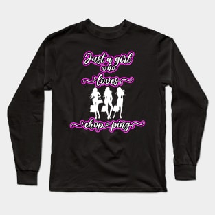 Just A Girl Who Loves Shopping Long Sleeve T-Shirt